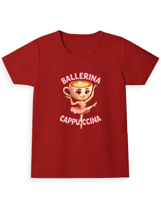 Italian Brainrot Girls T-Shirt (Ballerina Cappuccina)