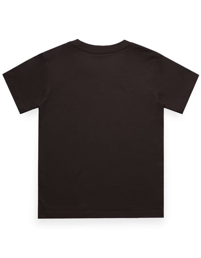 Italian Brainrot Kids Crew Neck T-Shirt (Tung Tung Tung Sahur)