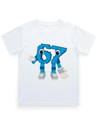 Six Seven Brainrot Kids T-Shirt | Italian Brainrot Kids T-Shirt| Steal a Brainrot Inspired Design | Fun Gen Alpha Trend Shirt